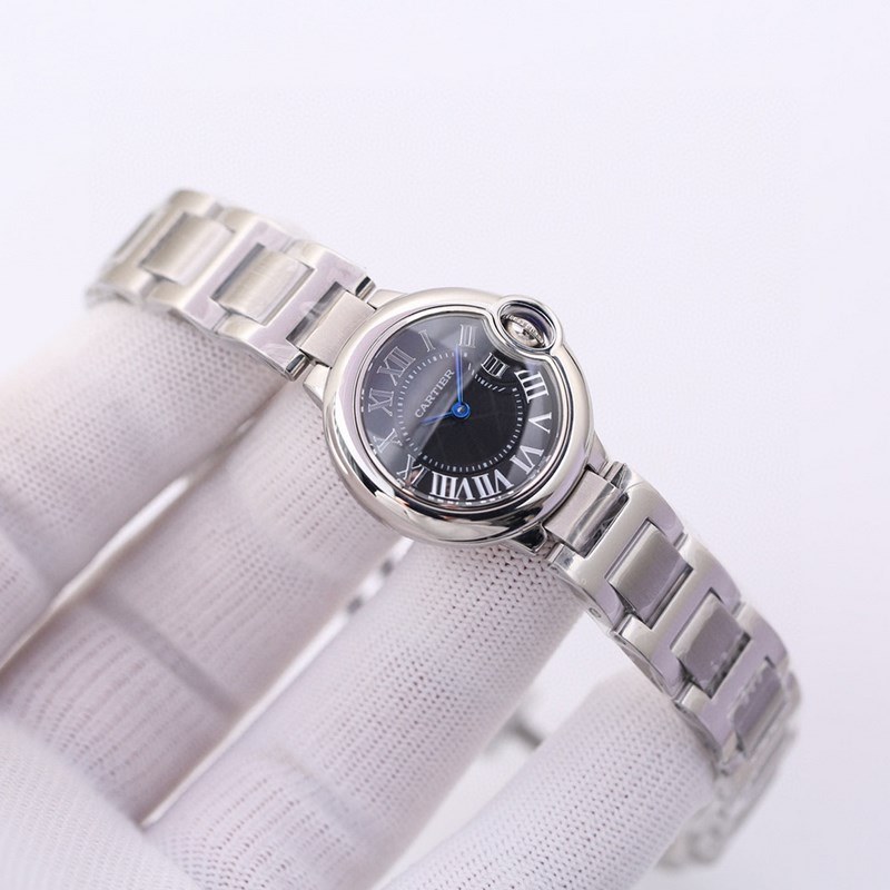Cartier Ballon Bleu 28mm Elegant Luxury Timepiece-8