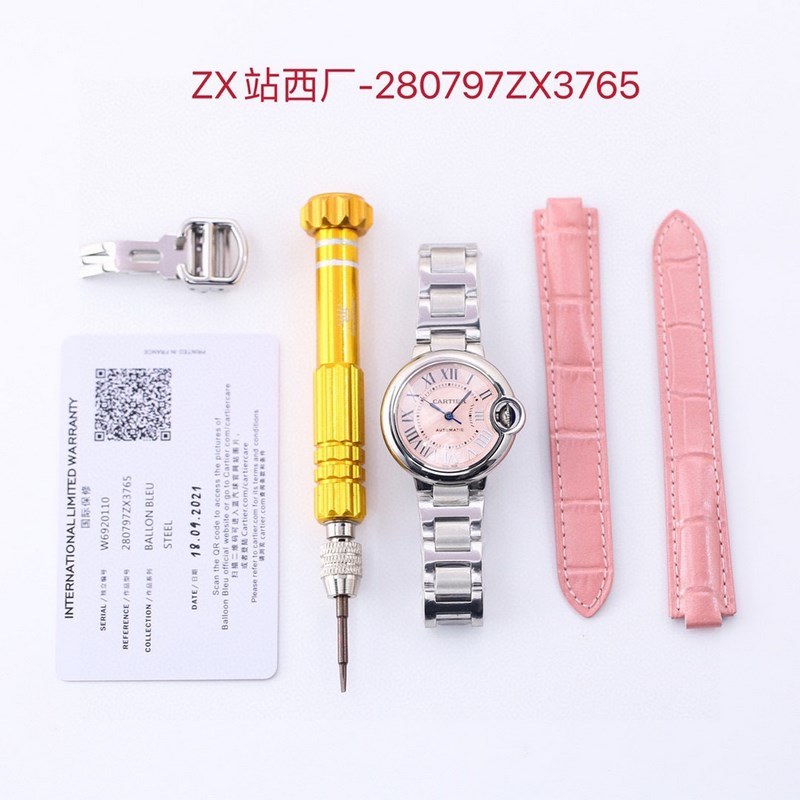 Cartier Ballon Bleu 33mm Size Elegant Design Luxurious Quality-2