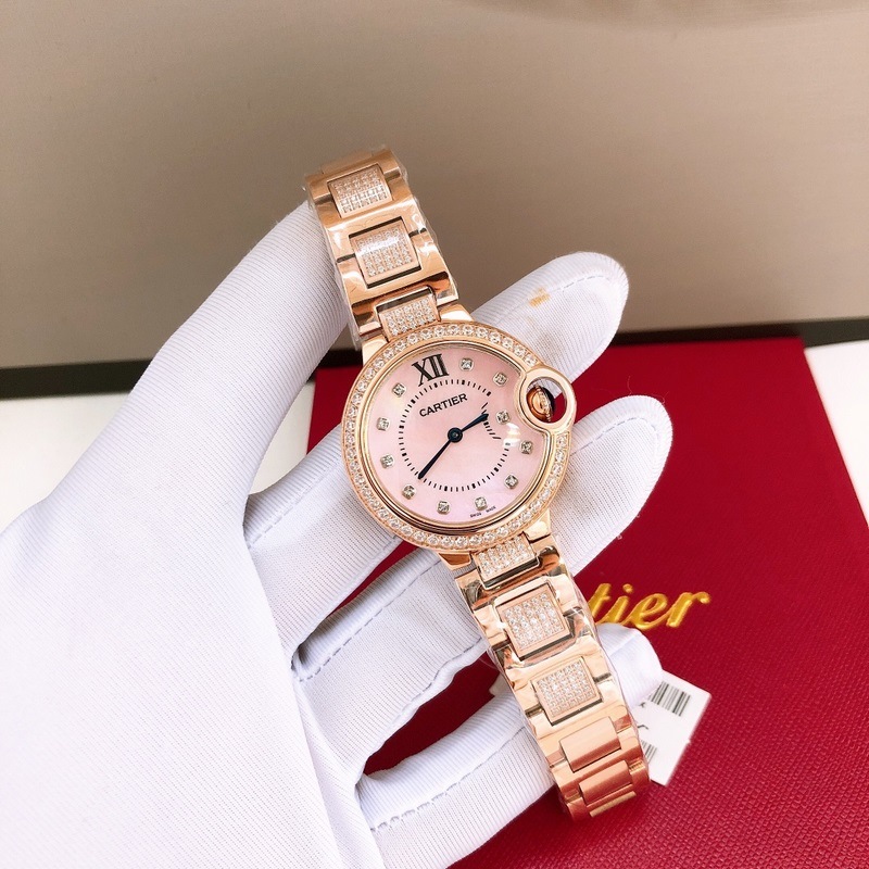 Cartier Ballon Bleu Luxury Series 33mm Replica Watch-1