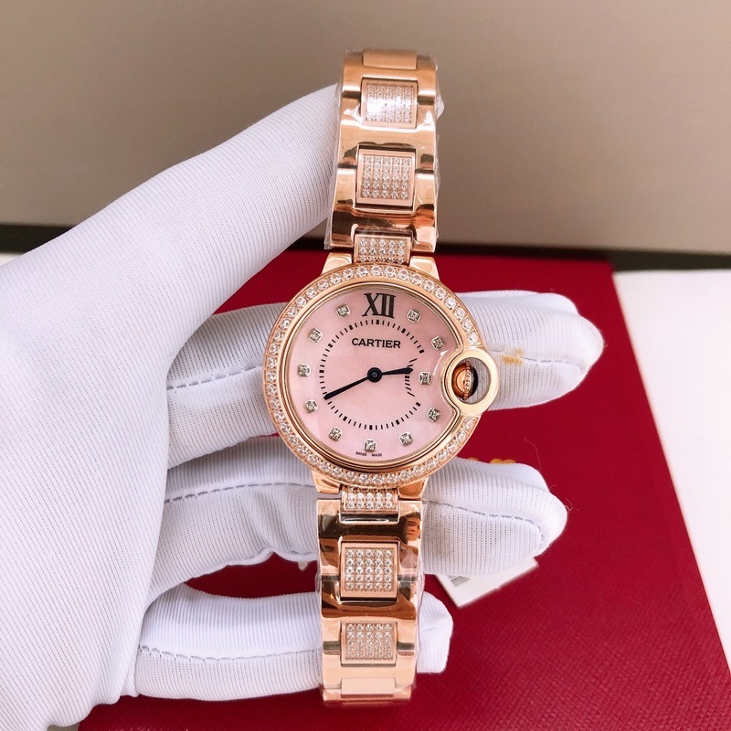 Cartier Ballon Bleu Luxury Series 33mm Replica Watch-2