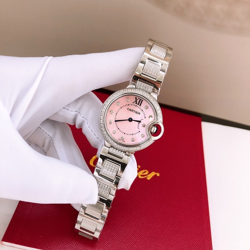 Cartier Ballon Bleu Luxury Series 33mm Replica Watch-3