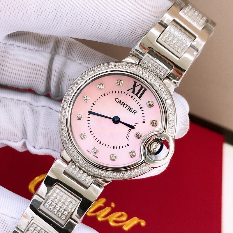 Cartier Ballon Bleu Luxury Series 33mm Replica Watch-5