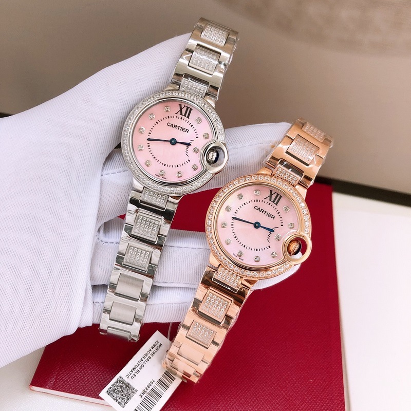 Cartier Ballon Bleu Luxury Series 33mm Replica Watch-6