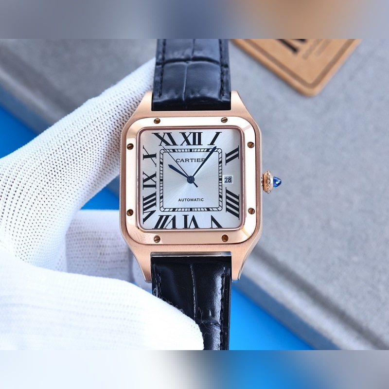 Cartier Santos-Dumont Replica Watch Elegant Design&Precision-3