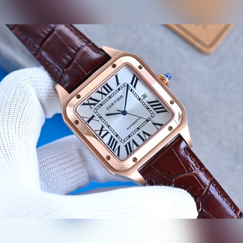 Cartier Santos-Dumont Replica Watch Elegant Design&Precision-4