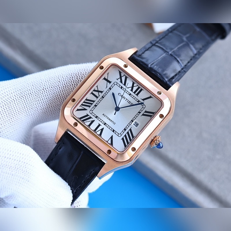 Cartier Santos-Dumont Replica Watch Elegant Design&Precision-5