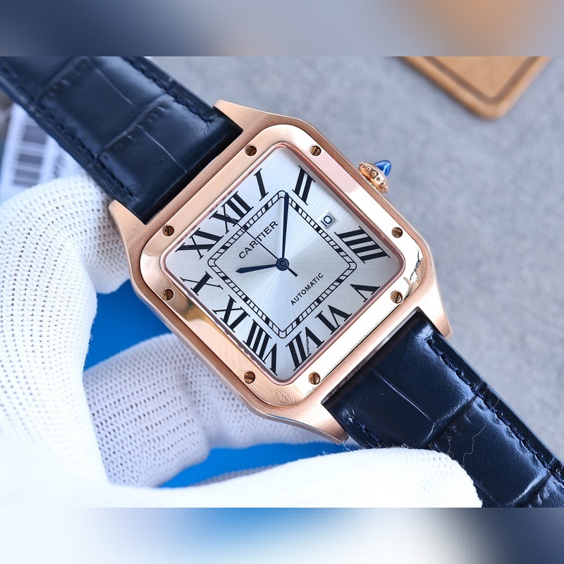 Cartier Santos-Dumont Replica Watch Elegant Design&Precision-6