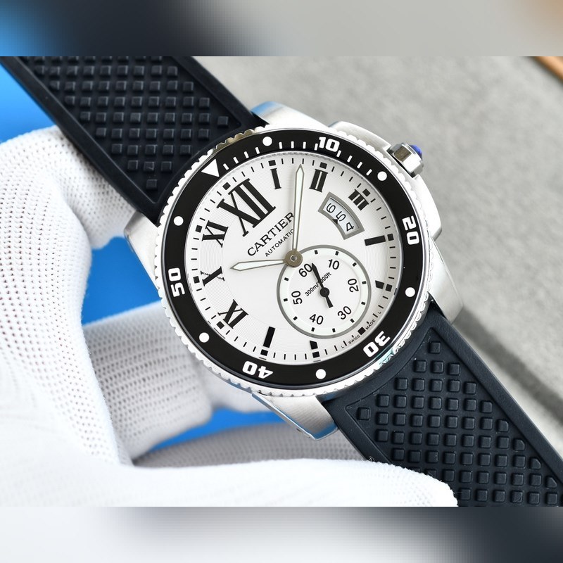 Cartier Calibre de Cartier Dive Series Quality Dive Replica Watch-3