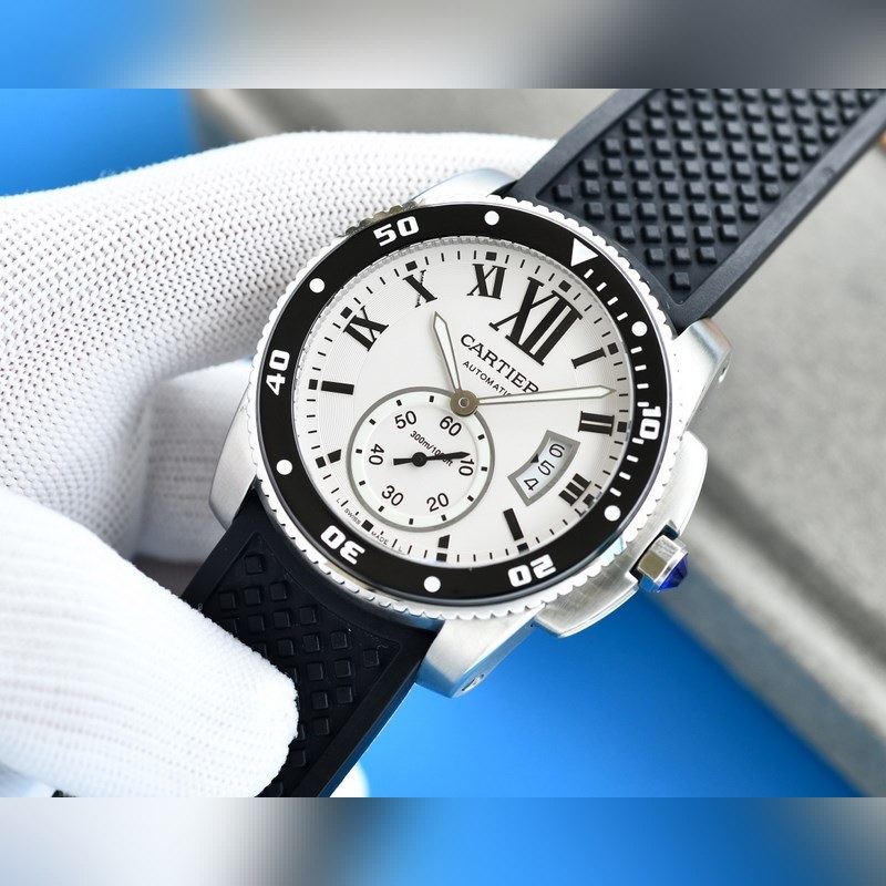 Cartier Calibre de Cartier Dive Series Quality Dive Replica Watch-4