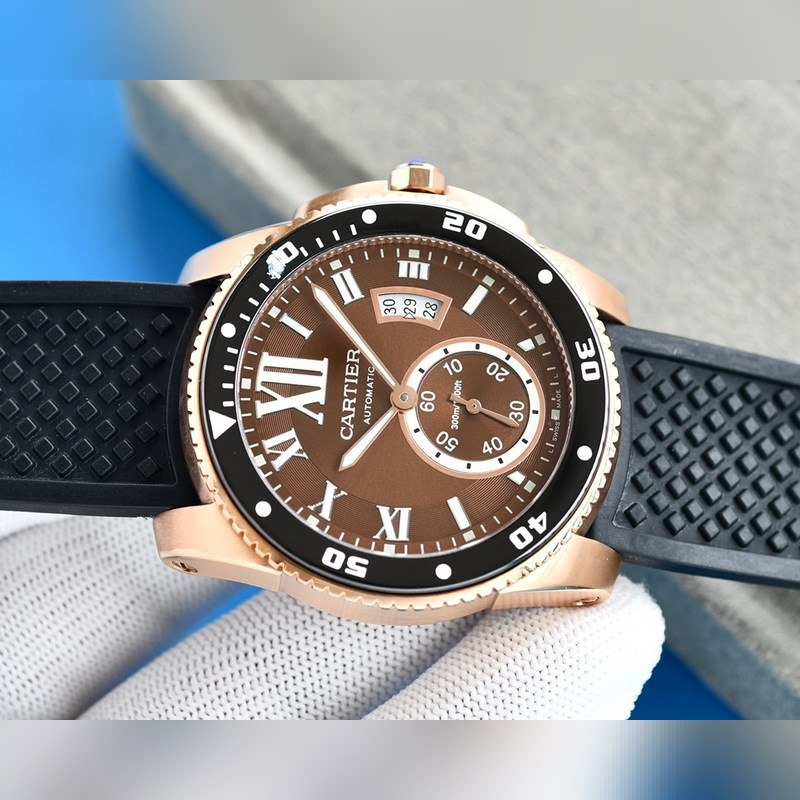 Cartier Calibre de Cartier Dive Replica Watch Quality Dive Series-4