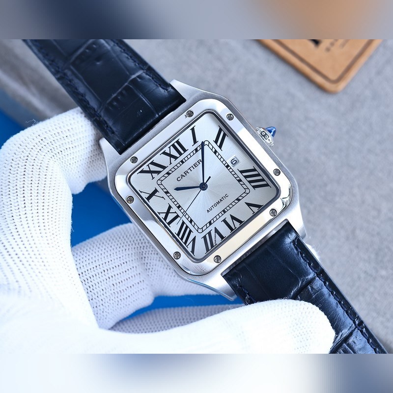 New Cartier Santos-Dumont Replica Watch Exquisite Design and Features-4