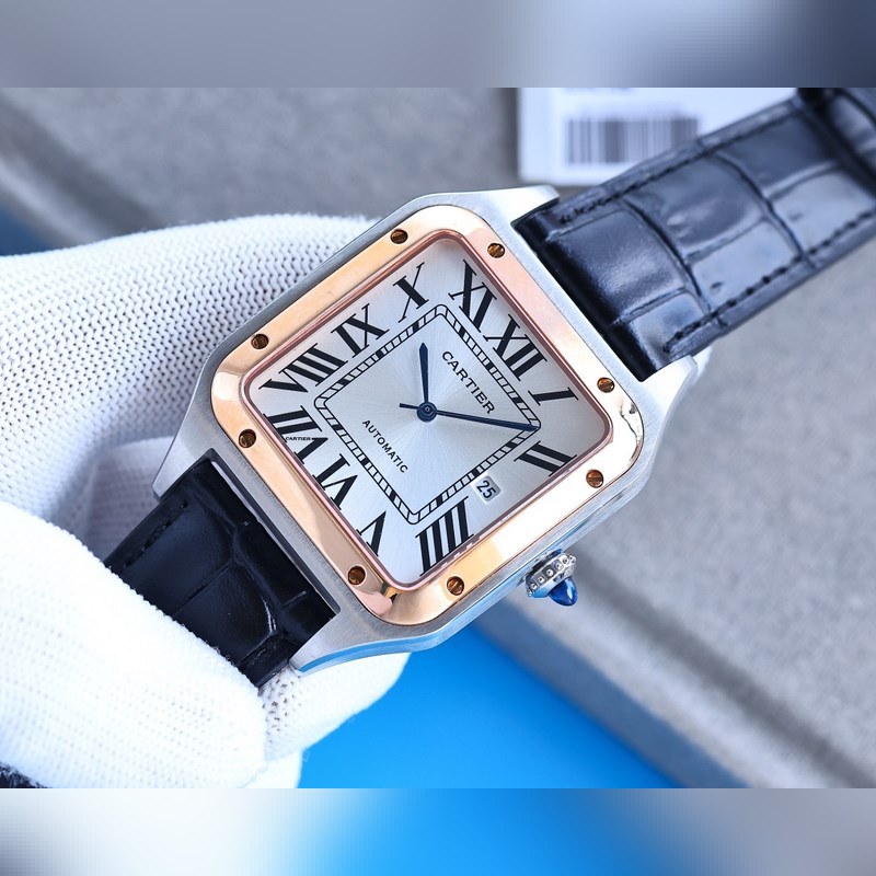 New Cartier Santos-Dumont Replica Watch Exquisite Design and Features-6