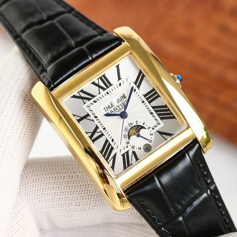CARTIER Tank Upgrade Automatic Swiss 2824-6 Movement-2