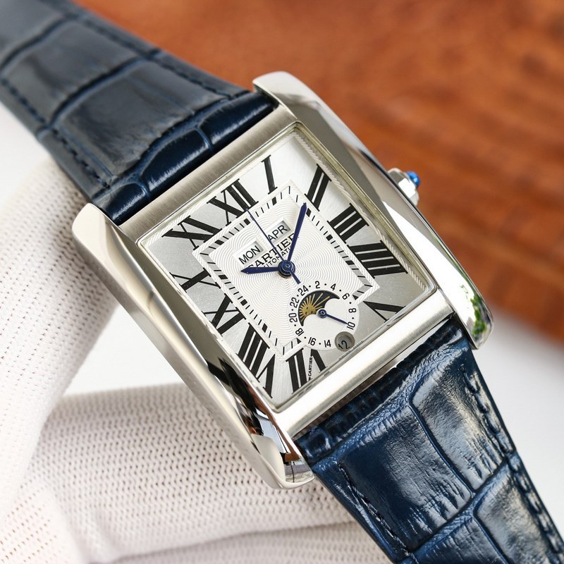 CARTIER Tank Upgrade Automatic Swiss 2824-6 Movement-5