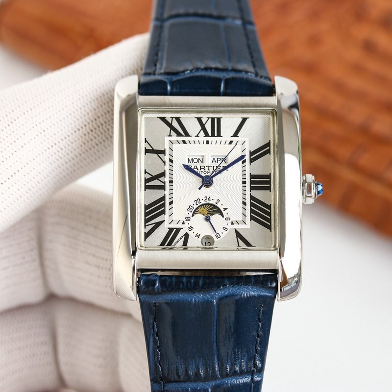 CARTIER Tank Upgrade Automatic Swiss 2824-6 Movement-6