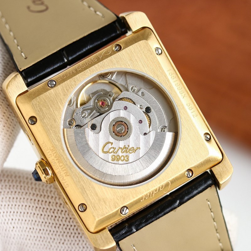 CARTIER Tank Upgrade Automatic Swiss 2824-6 Movement-8