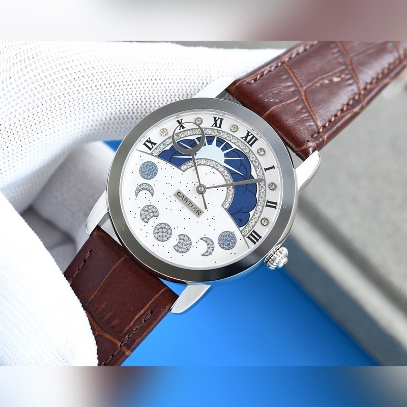 Cartier Calibre de Cartier Series Two-Hand Unique Design-3