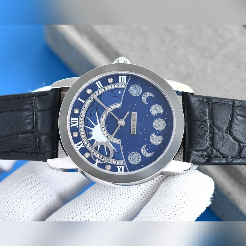 Cartier Calibre de Cartier Series Two-Hand Unique Design-4