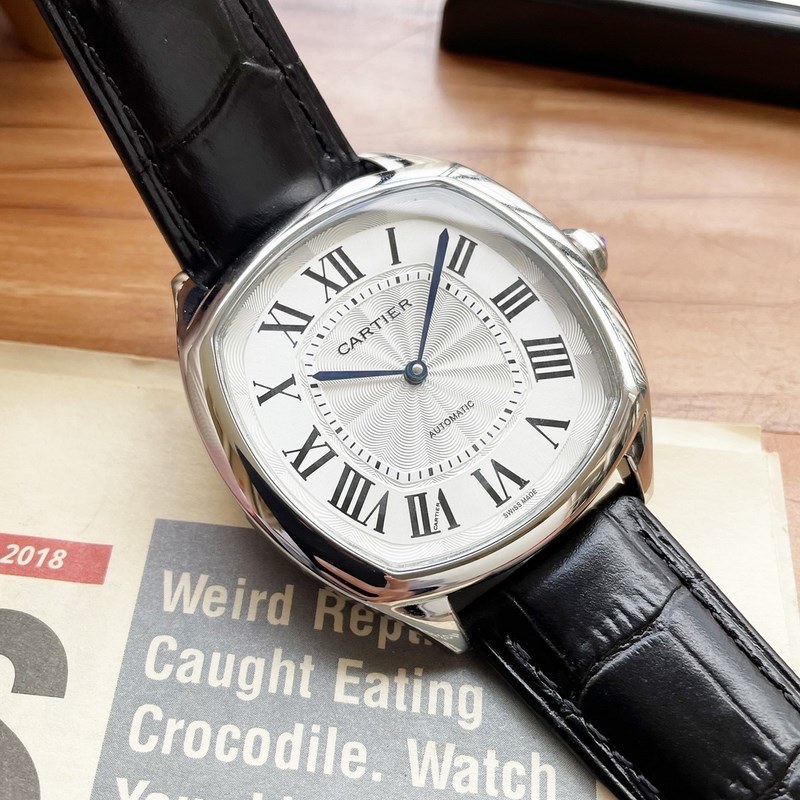 Cartier Drive Diamond Series Classic Timepiece with Premium Quality-3