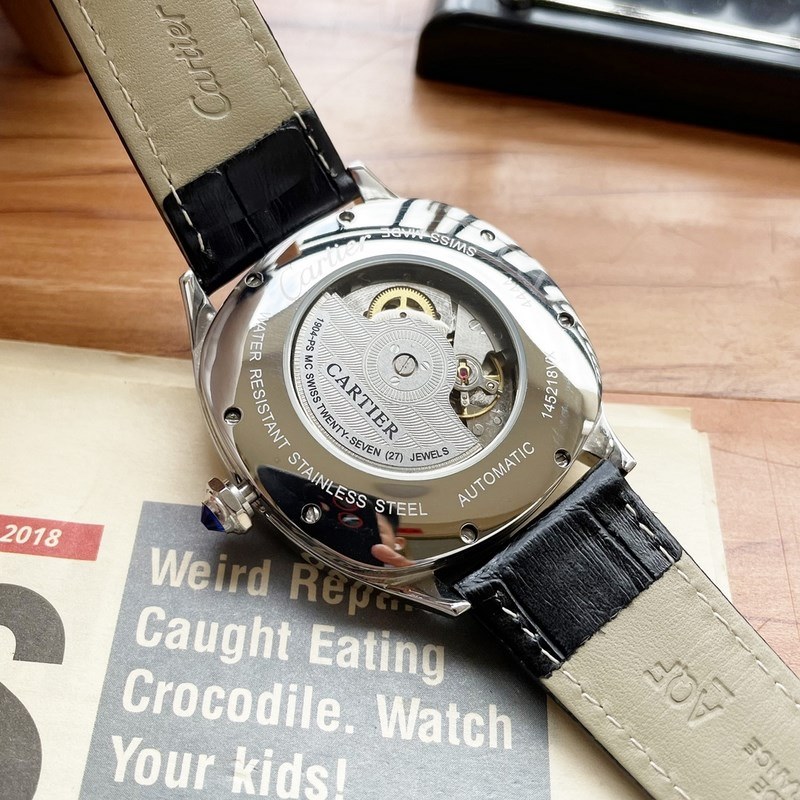 Cartier Drive Full Diamond Collection Stylish Classic Timepiece-7