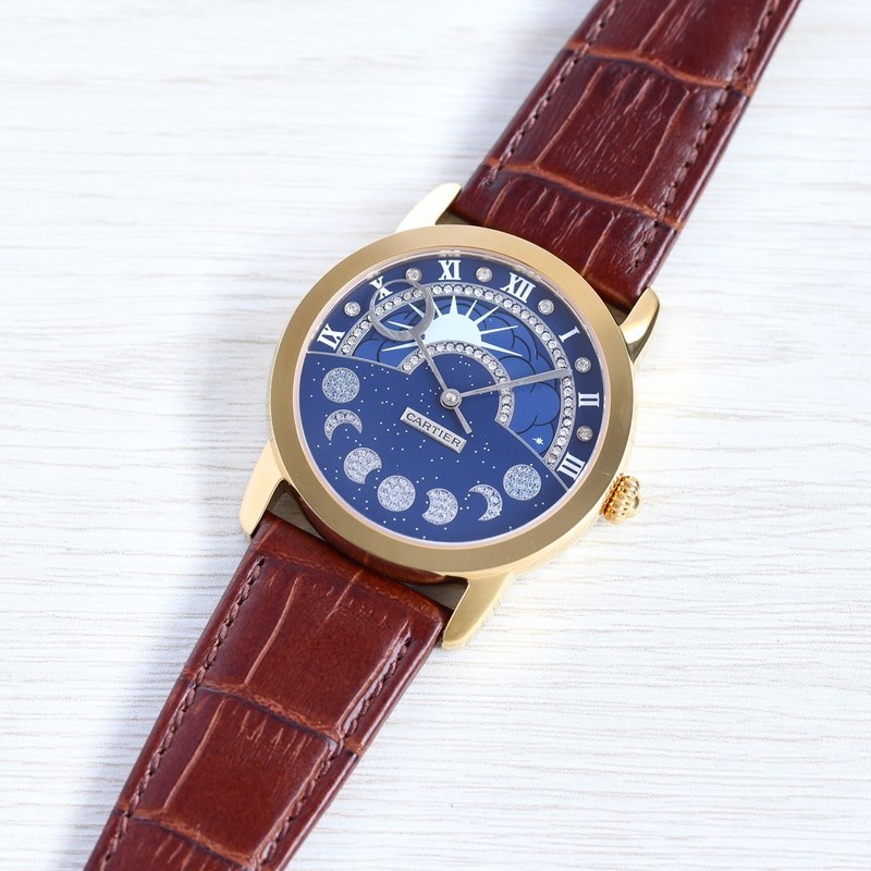 Cartier Calibre de Cartier Series Unique Two-Hand Design-2