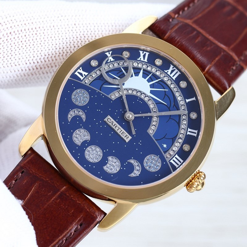 Cartier Calibre de Cartier Series Unique Two-Hand Design-3