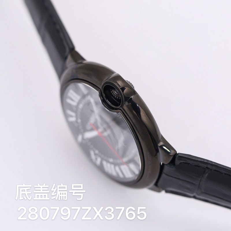 Cartier Ballon Bleu Black Men's Replica Watch Series Peak Quality Collection-5