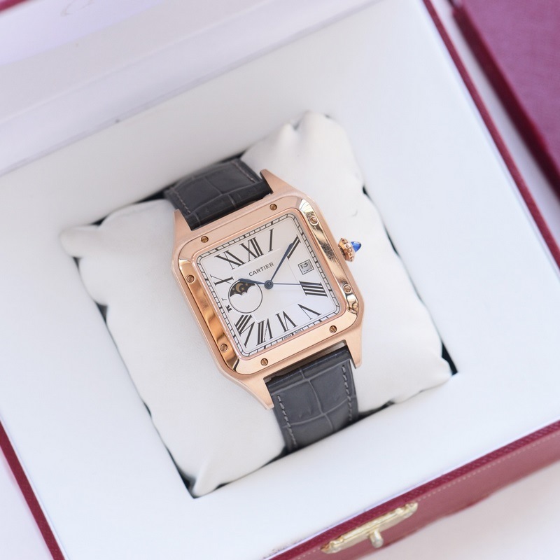 Cartier Santos-Dumont Replica Watch Luxury Timepiece Elegant Design-6