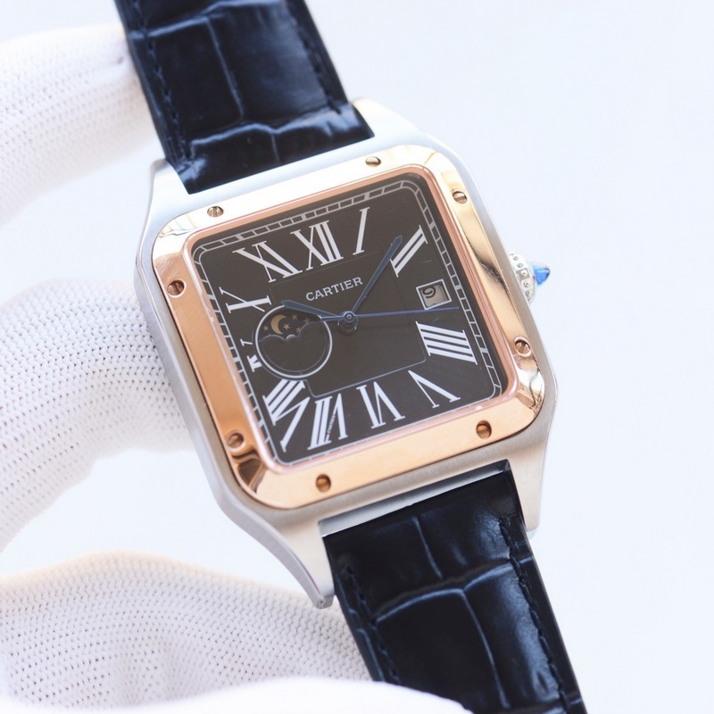 Cartier Santos-Dumont Replica Watch Elegant Timepiece with Quality Craftsmanship-2