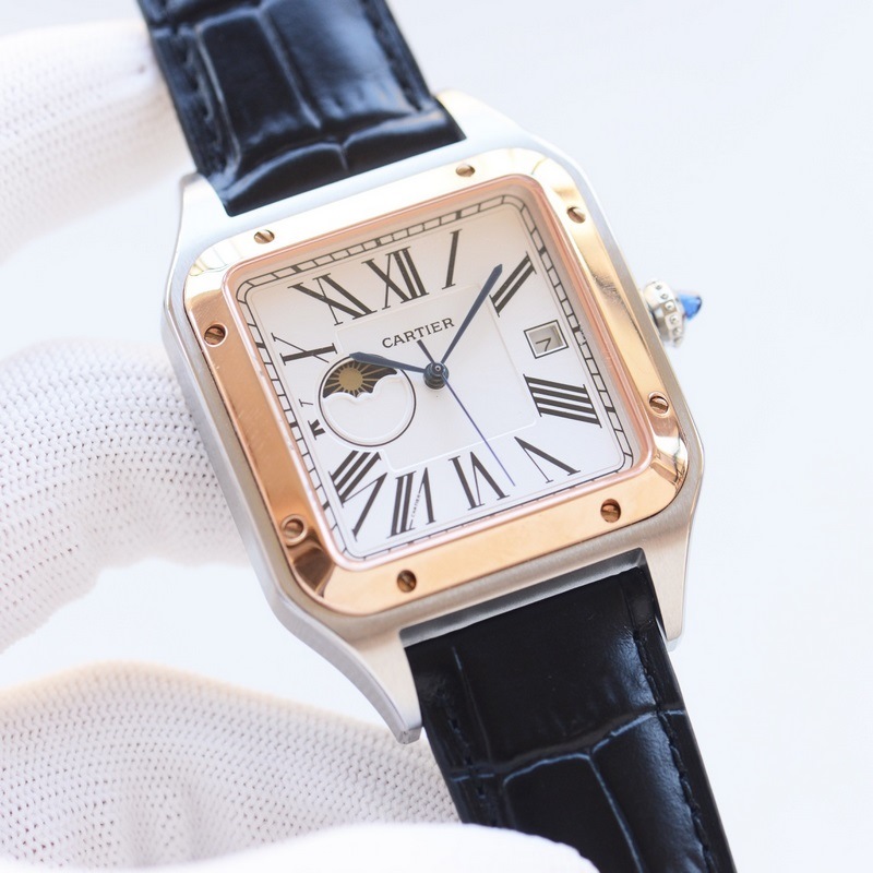 Cartier Santos-Dumont Replica Watch Elegant Timepiece with Quality Craftsmanship-5