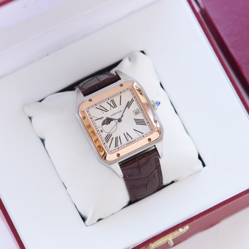 Cartier Santos-Dumont Replica Watch Elegant Timepiece with Quality Craftsmanship-6