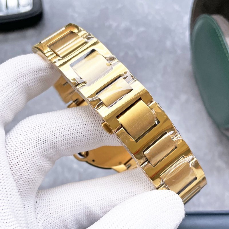 Cartier Ballon Bleu Quartz Replica Watch with Two-Needle Half-Day Calendar-7