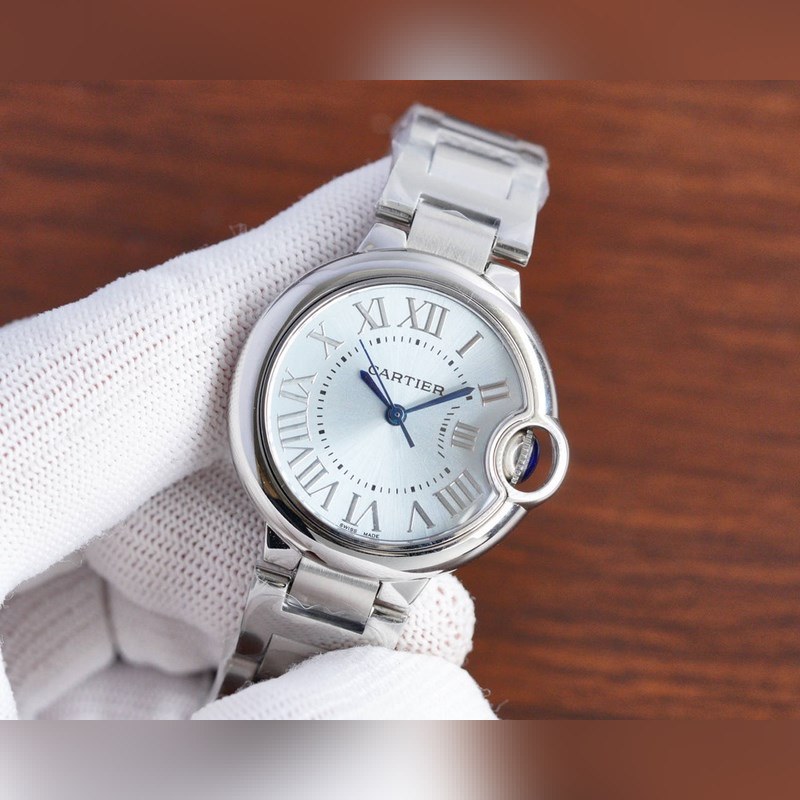 Cartier Ballon Bleu V12 Series Mechanical Quartz Replica Watch Code 745565xx3489-2