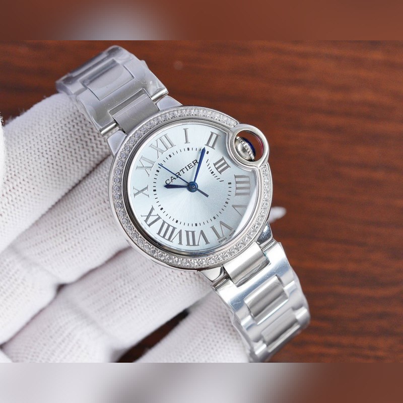 Cartier Ballon Bleu V12 Series Mechanical Quartz Replica Watch Code 745565xx3489-3