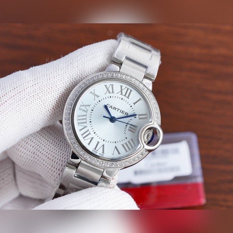 Cartier Ballon Bleu V12 Series Mechanical Quartz Replica Watch Code 745565xx3489-5