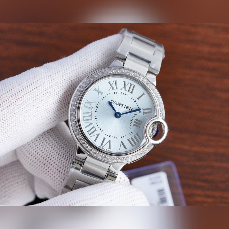 Cartier Ballon Bleu V12 Series Mechanical Quartz Replica Watch 745565xx3489-5