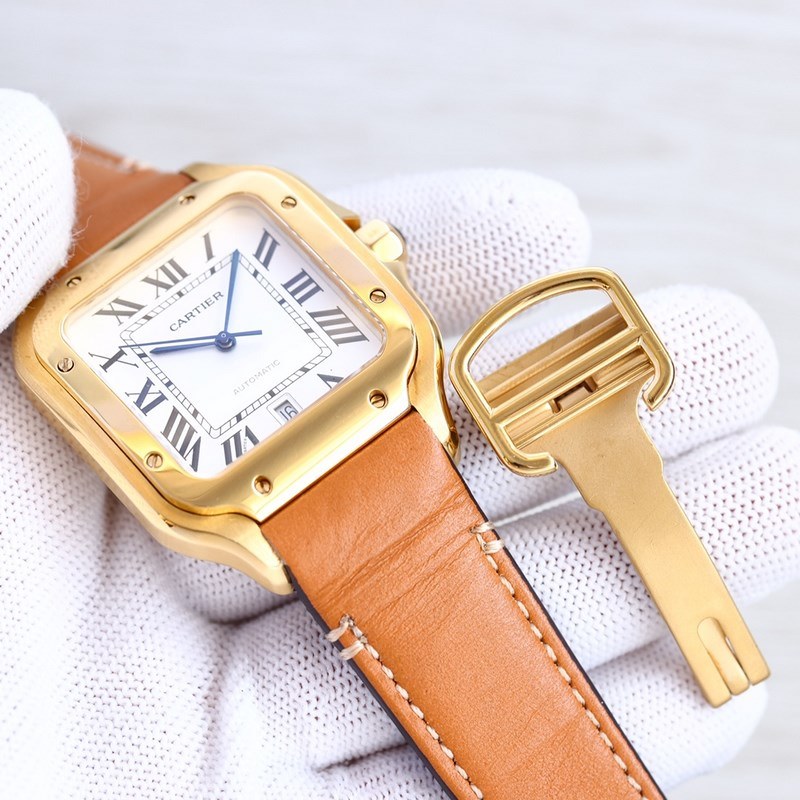 Cartier Santos Luxury Collection Classic Design High-Quality Timepiece-2