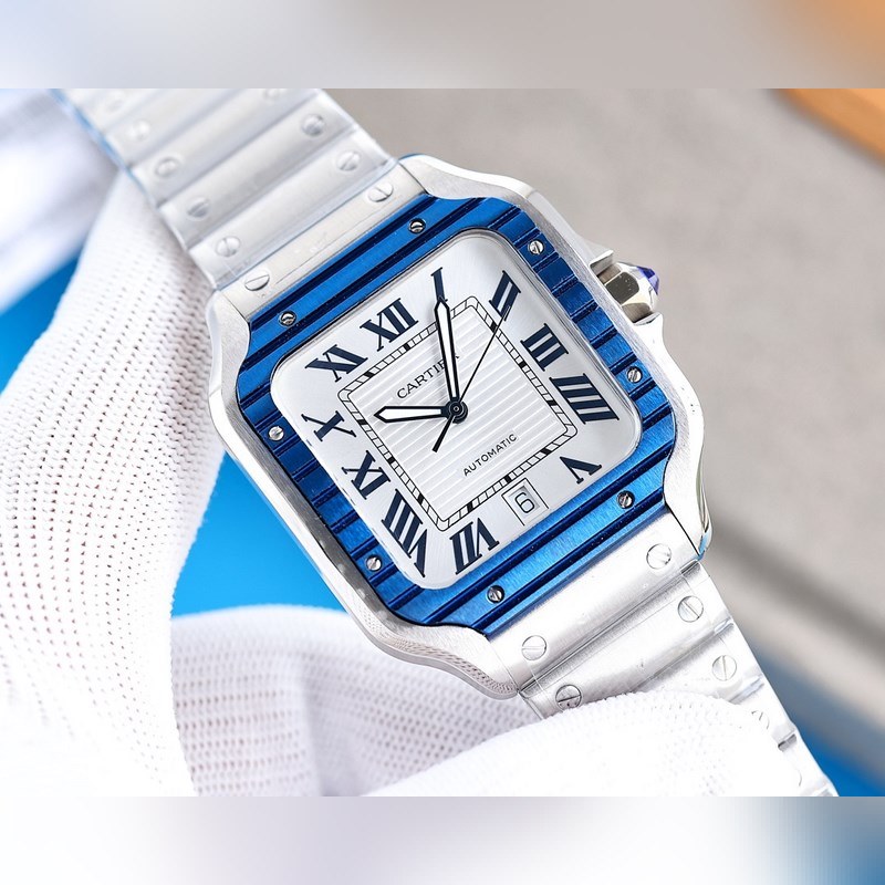 Cartier V12 New Santos Premium Quality Replica Watch-3