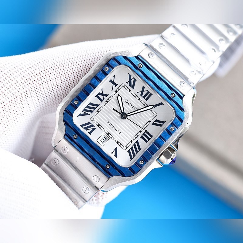 Cartier V12 New Santos Premium Quality Replica Watch-4