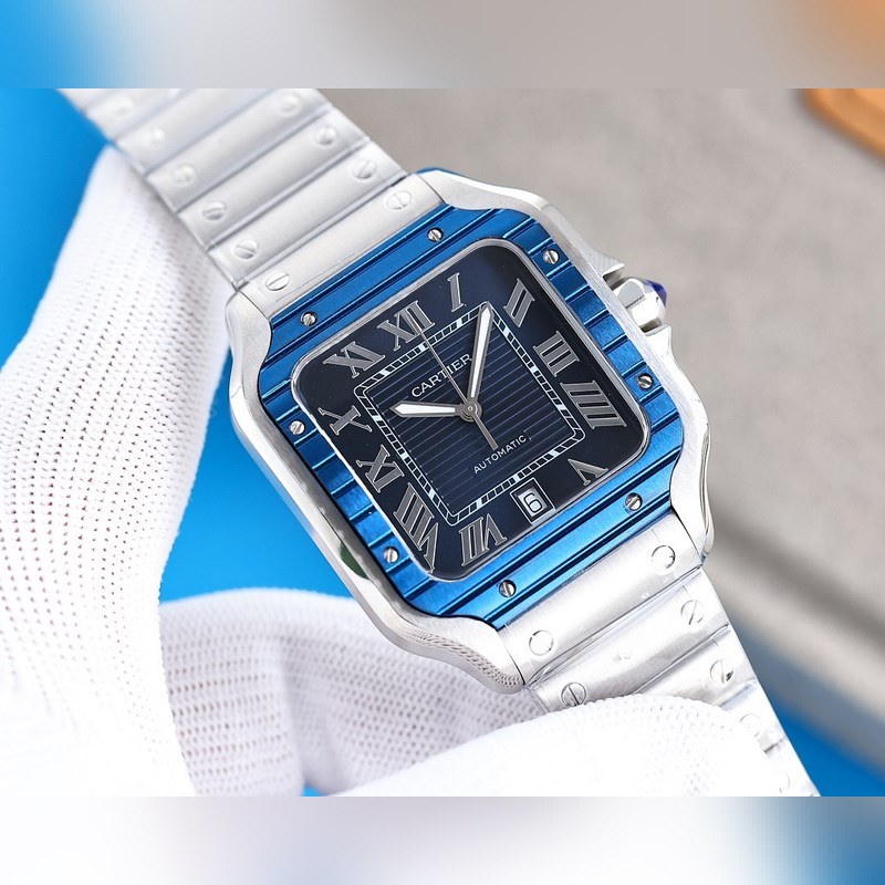 Cartier V12 New Santos Premium Quality Replica Watch-5