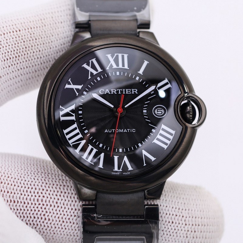 Cartier Ballon Bleu Black Men's Replica Watch Collection Peak Quality&Specifications-7