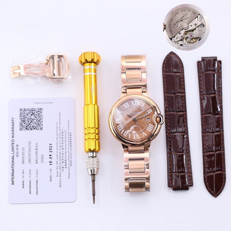 Cartier Ballon Bleu Men's Replica Watch Series Peak Quality and Performance-5