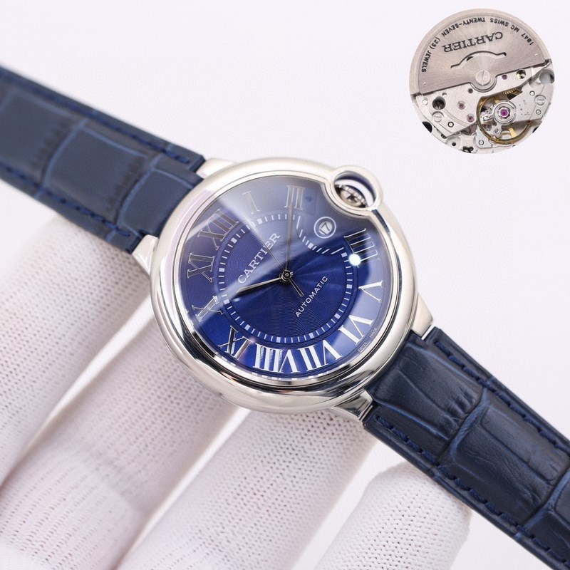 Cartier Ballon Bleu Men's Replica Watch Series Peak Quality and Core Features-7