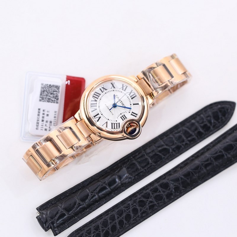 Cartier Ballon Bleu Women's Replica Watch Peak Quality Series-4