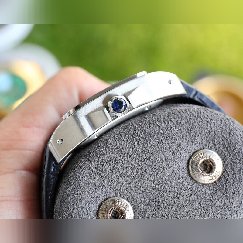 Cartier Santos 100th Anniversary Women's 33mm Caliber 2671 TV6 Quality-5