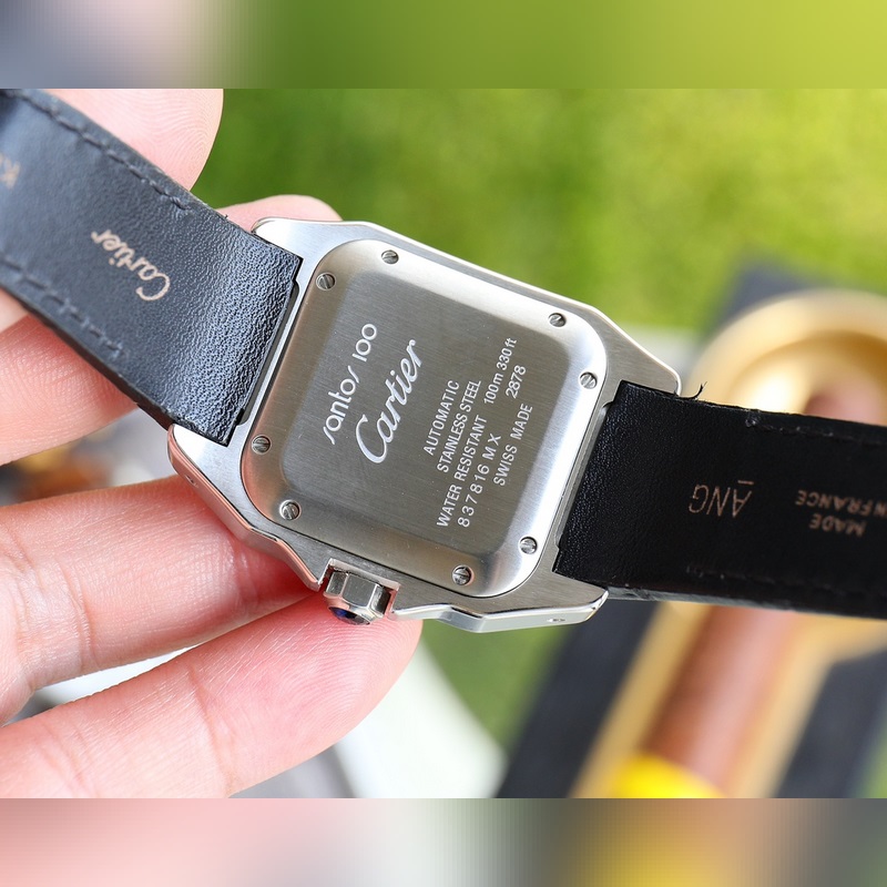 Cartier Santos 100th Anniversary Women's 33mm Caliber 2671 TV6 Quality-7