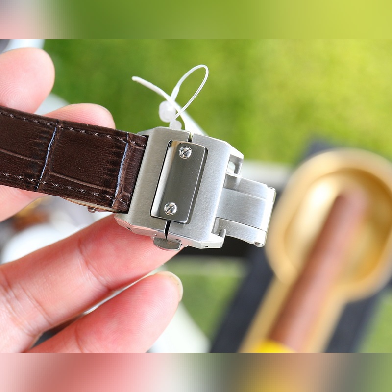 Cartier Santos 100th Anniversary Women's 33mm 2671 Movement TV6 Factory Quality-8