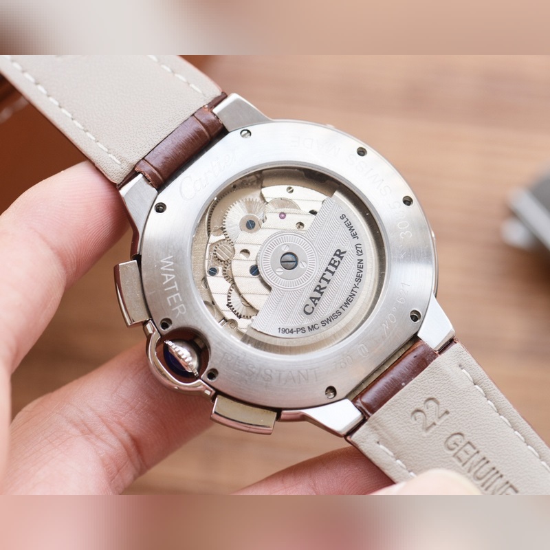 Cartier Ballon Bleu Series Multifunctional Men's Replica Watch Elegant and Versatile-8