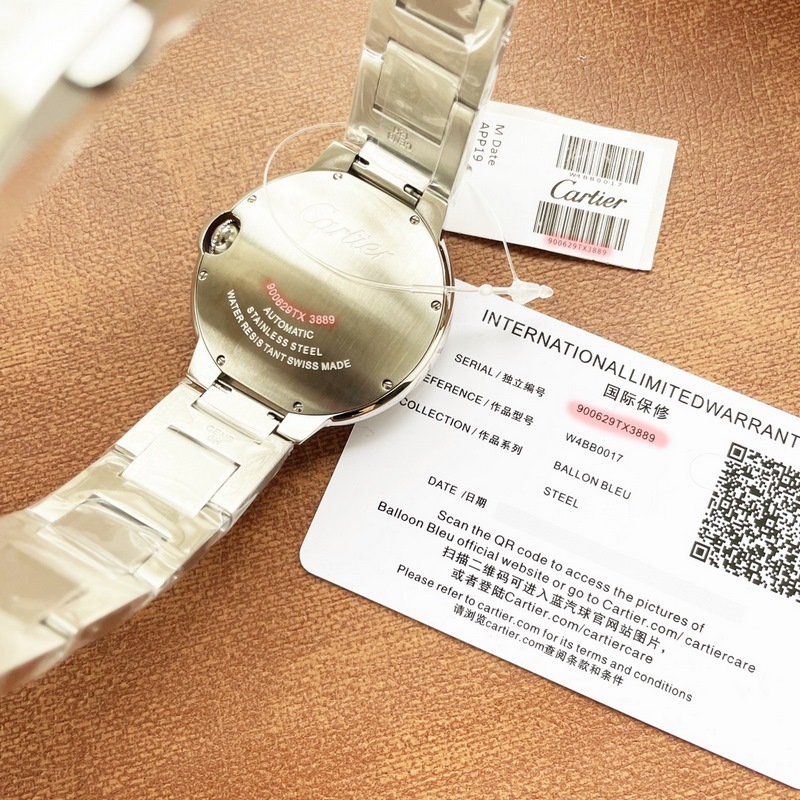 Latest Cartier Ballon Bleu Series New Citizen Quartz Couples Replica Watch-7