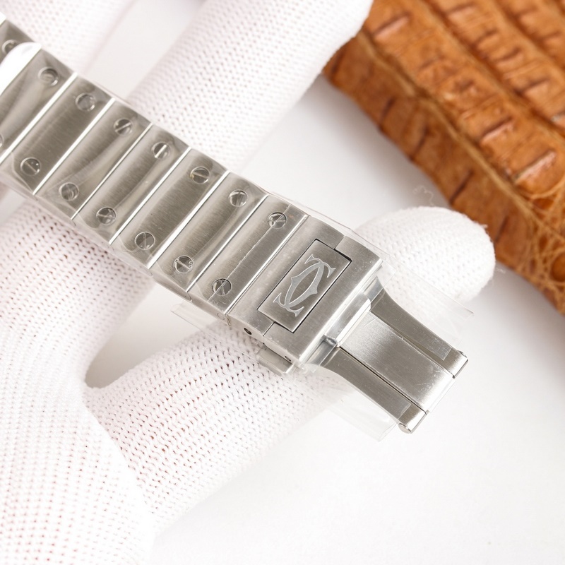 Cartier Santos Dumont Skeleton Ultimate 1:1 Replica with Premium Quality-5